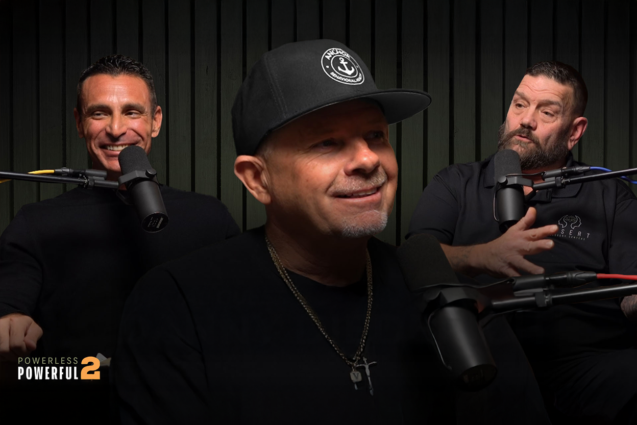 Danny Diederich recovery story featured on the Powerless 2 Powerful Podcast