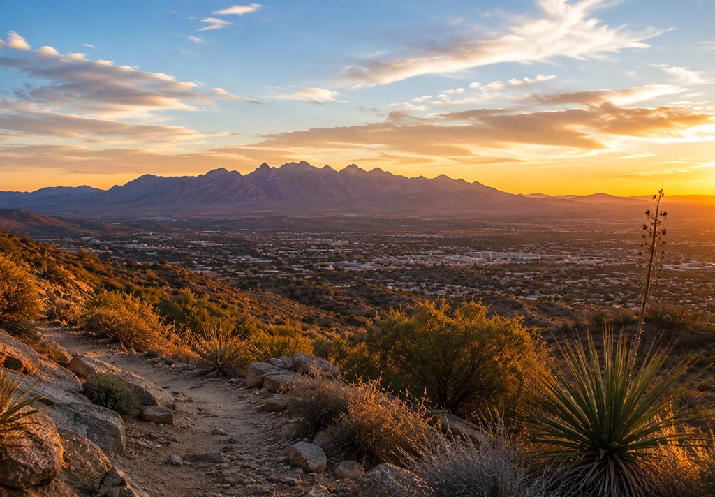 New Mexico landscape at sunrise representing hope, connection, and recovery from substance use disorders